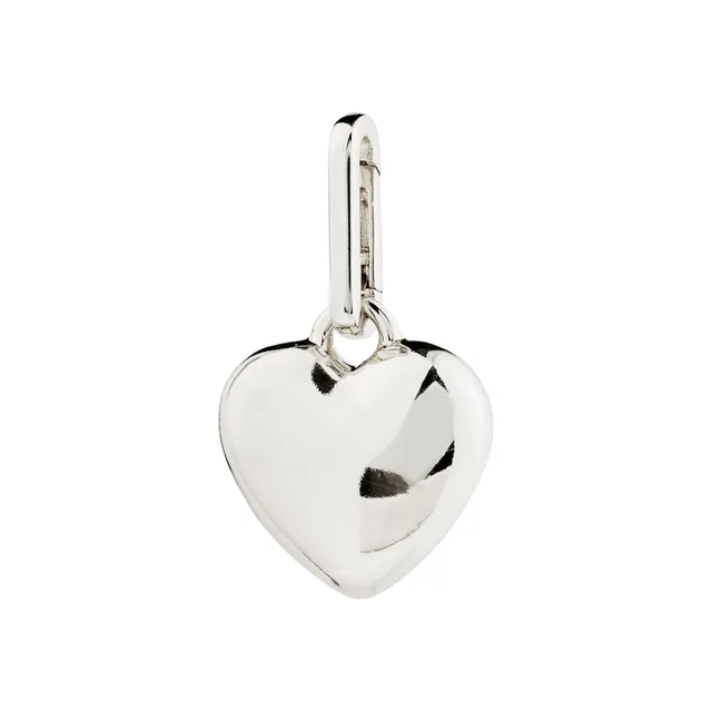 pilgrim-charm-anh-nger-gro-es-herz-silber-plated image 1