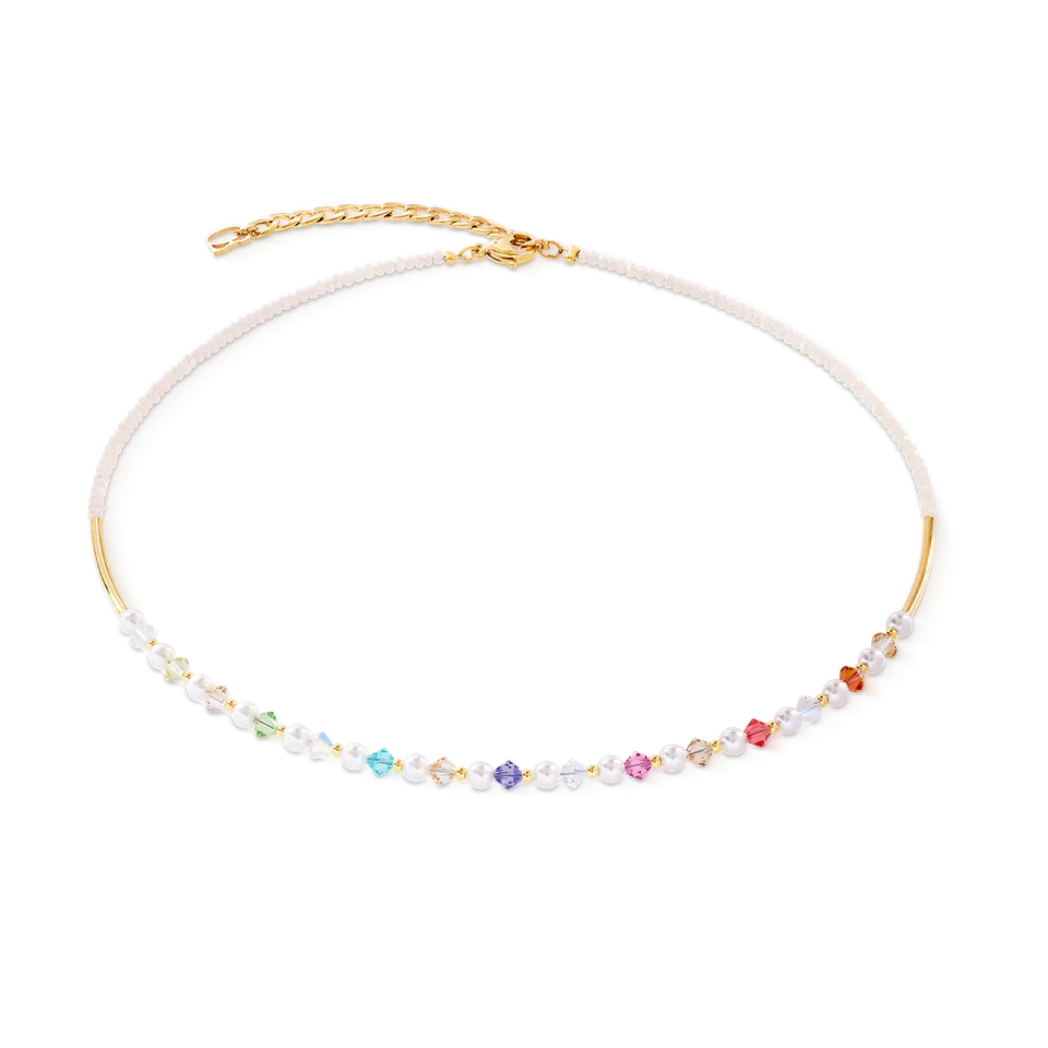 coeur-de-lion-princess-pearls-halskette-gold-rainbow image 1