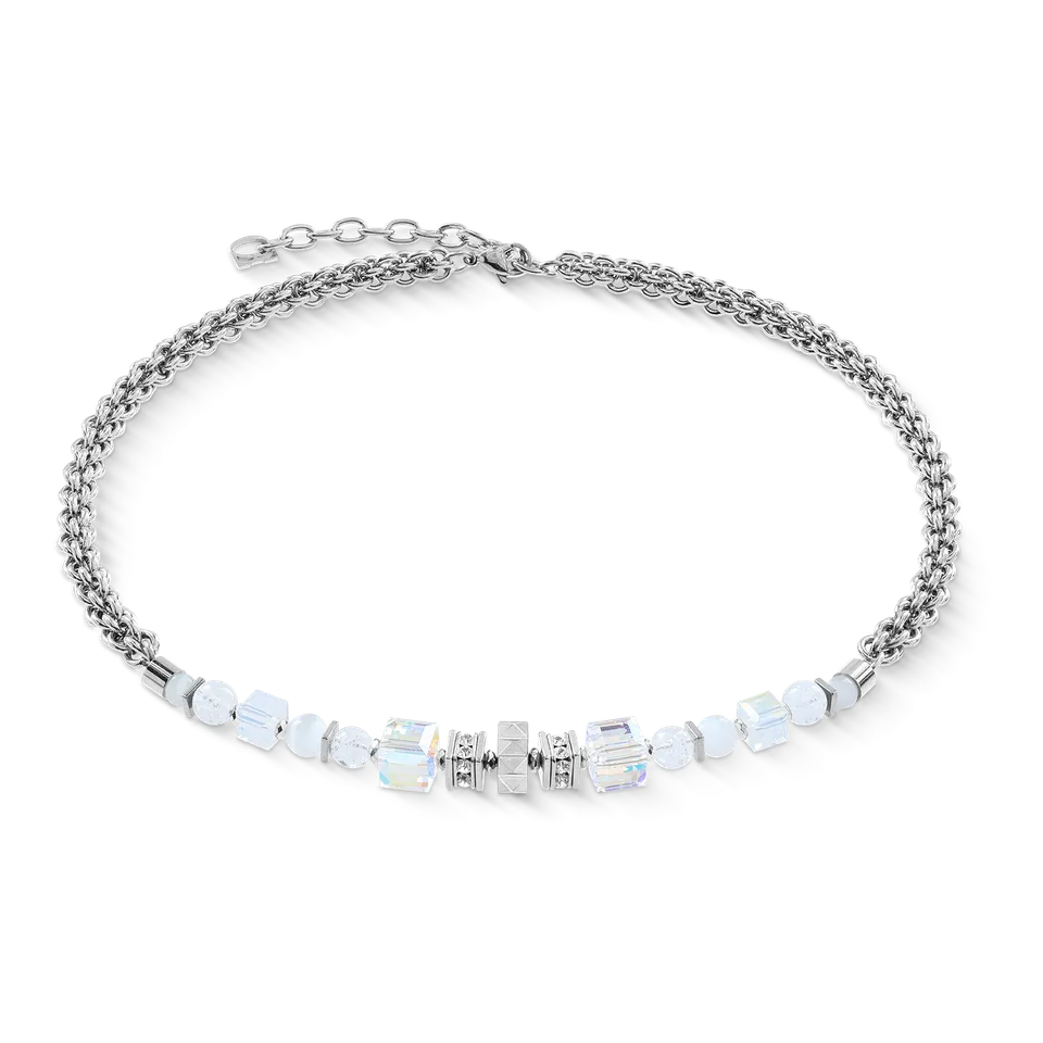 coeur-de-lion-halskette-cube-nexus-silber-wei-42-5-cm image 1