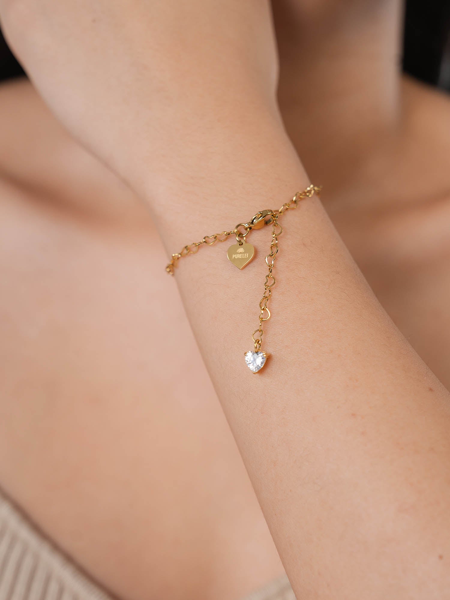 purelei-endless-love-armband-herzglieder-armband-mit-zirkonia-herz image 3