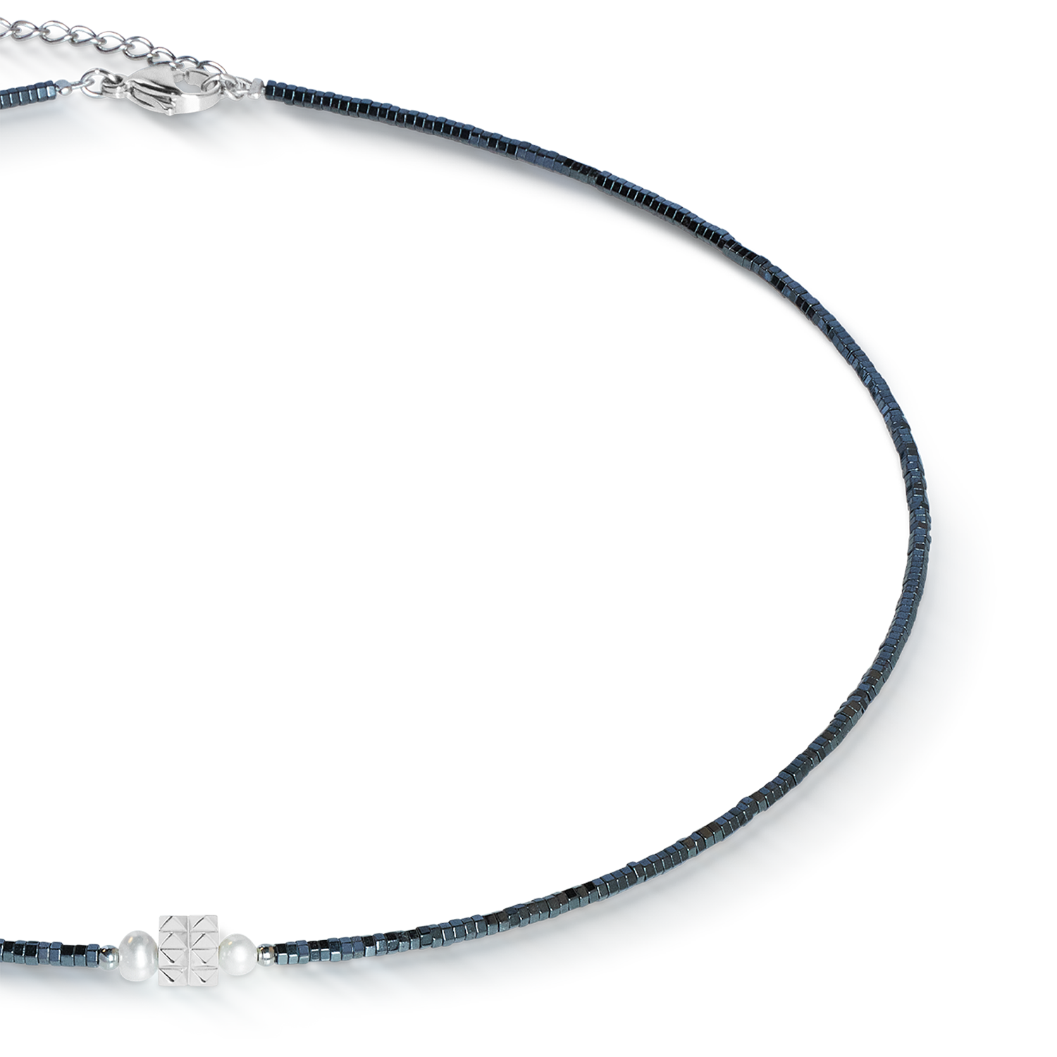 coeur-de-lion-halskette-edge-grace-anthrazit-silber image 2