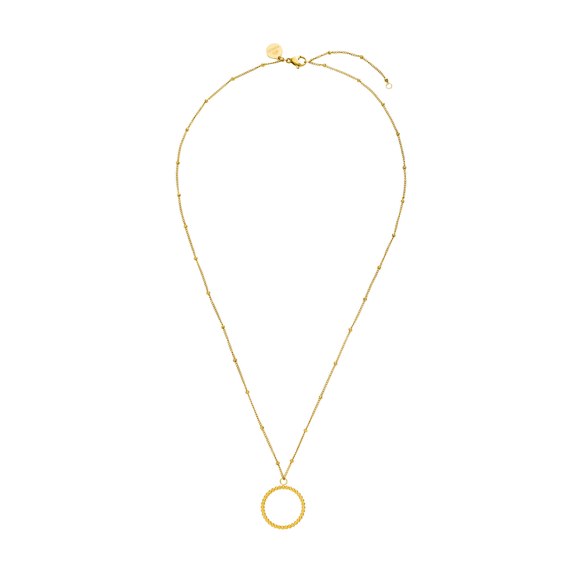 purelei-karma-kette-mit-kreis-anh-nger-50-55-cm image 5