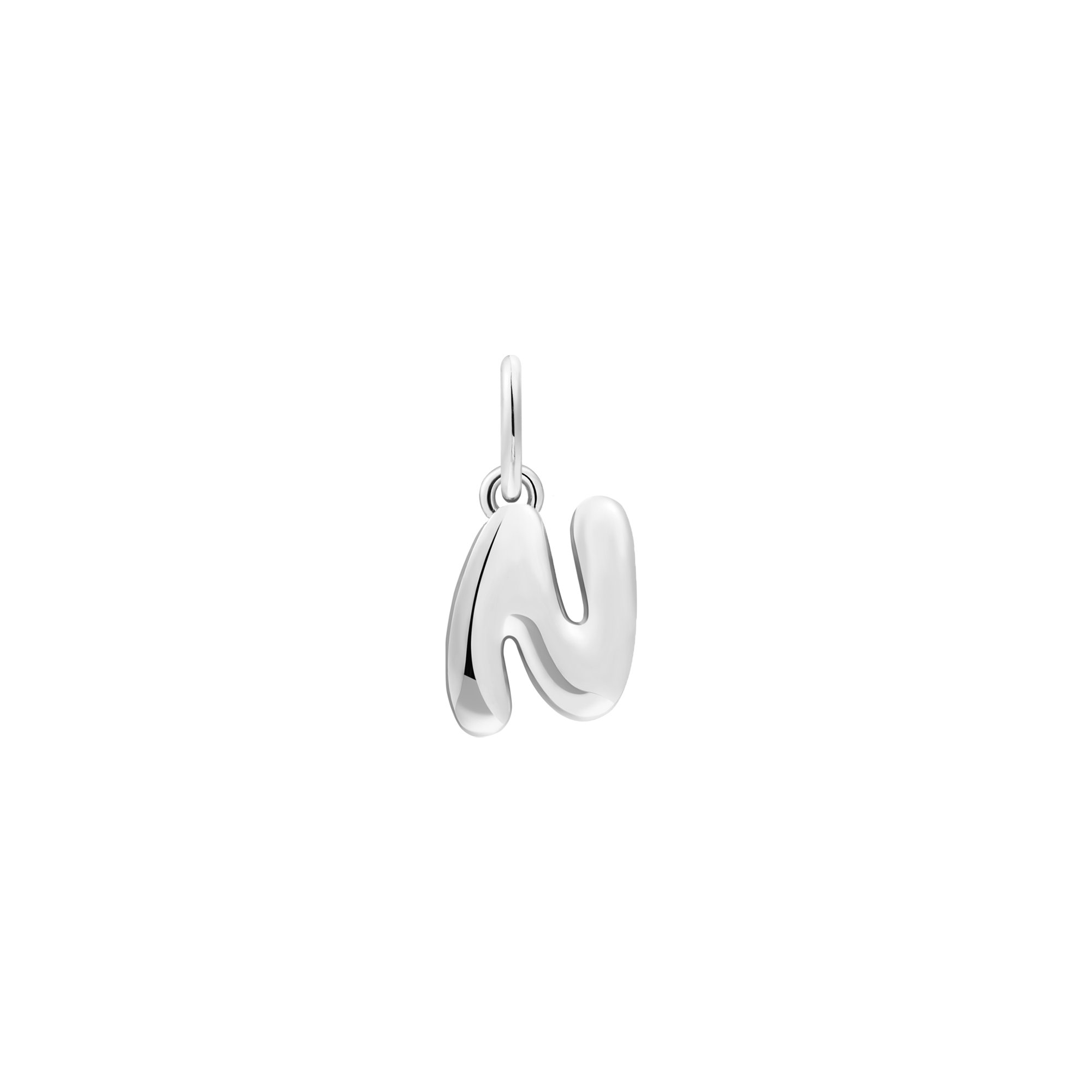 xenox-n-letter-bold-charm-n-925-sterlingsilber-18k-vergoldet image 2