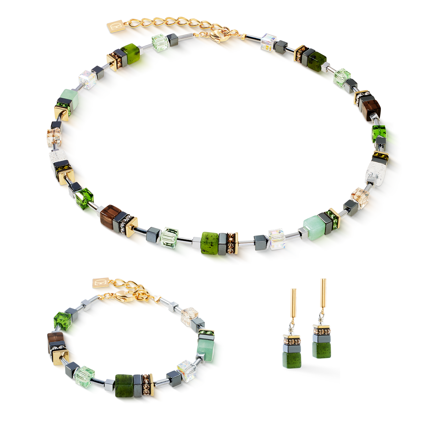 coeur-de-lion-geocube-precious-motion-armband-forest-light-gold image 3