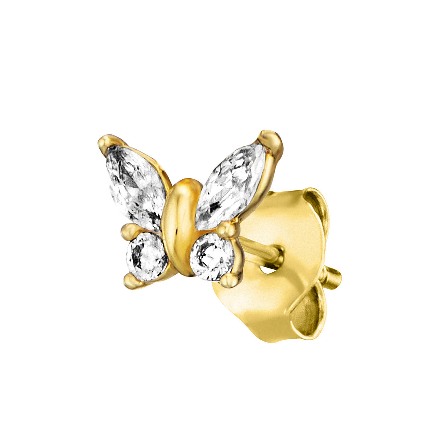 julie-julsen-kids-ohrstecker-butterfly-vergoldet-mit-8-zirkonia image 4