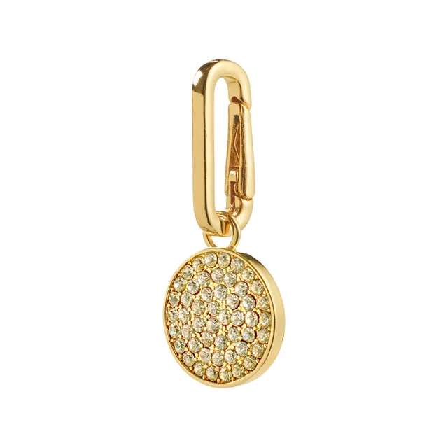pilgrim-charm-coin-anh-nger-vergoldet-mit-kristallen image 1