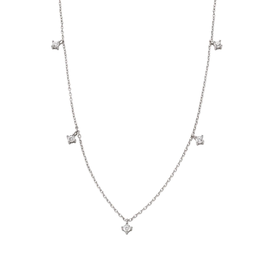 xenox-krappe-halskette-925-sterlingsilber-rhodiniert-mit-zirkonia-3 image 1