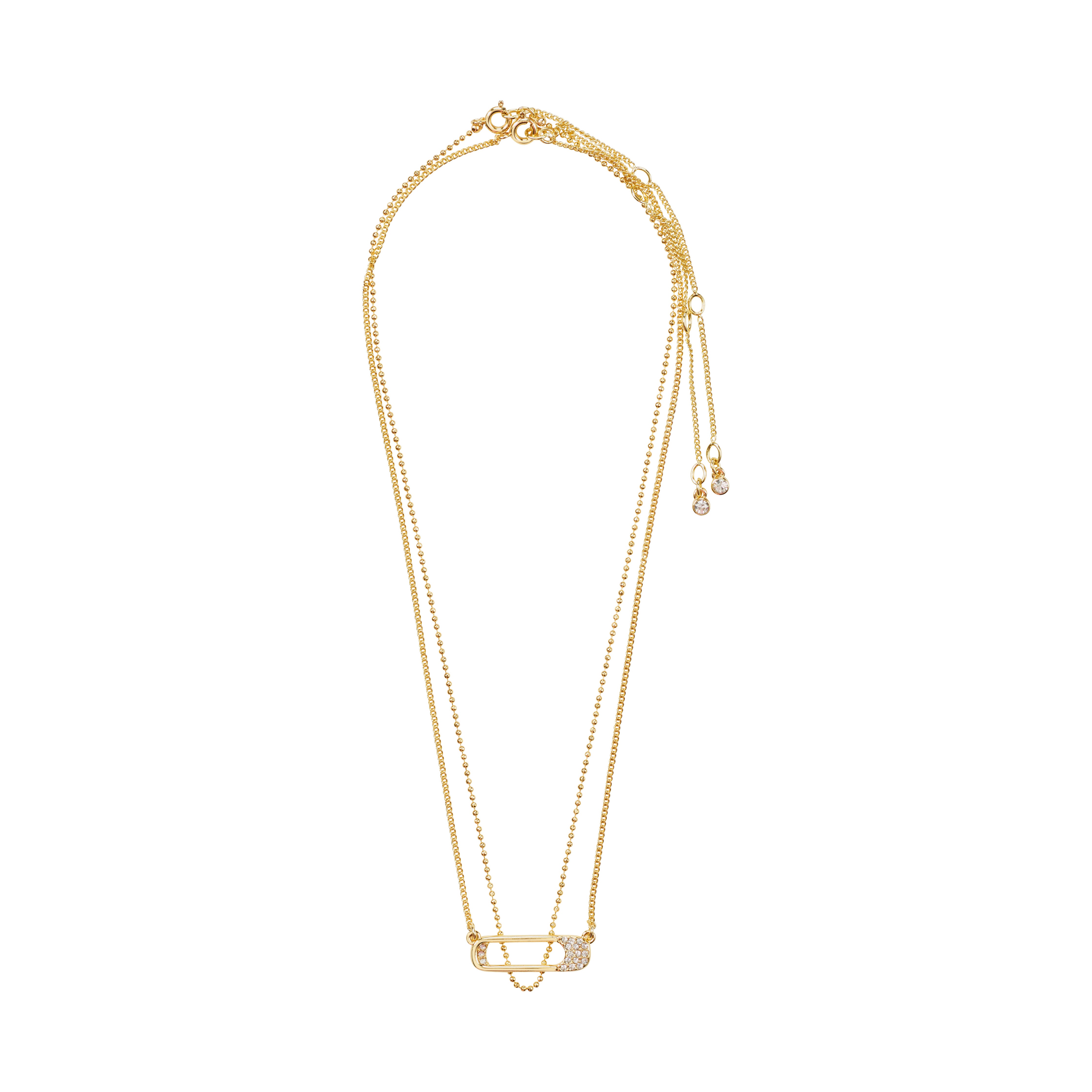 pilgrim-instant-halsketten-set-2-in-1-gold-plattiert-mit-safety-anh-nger image 4