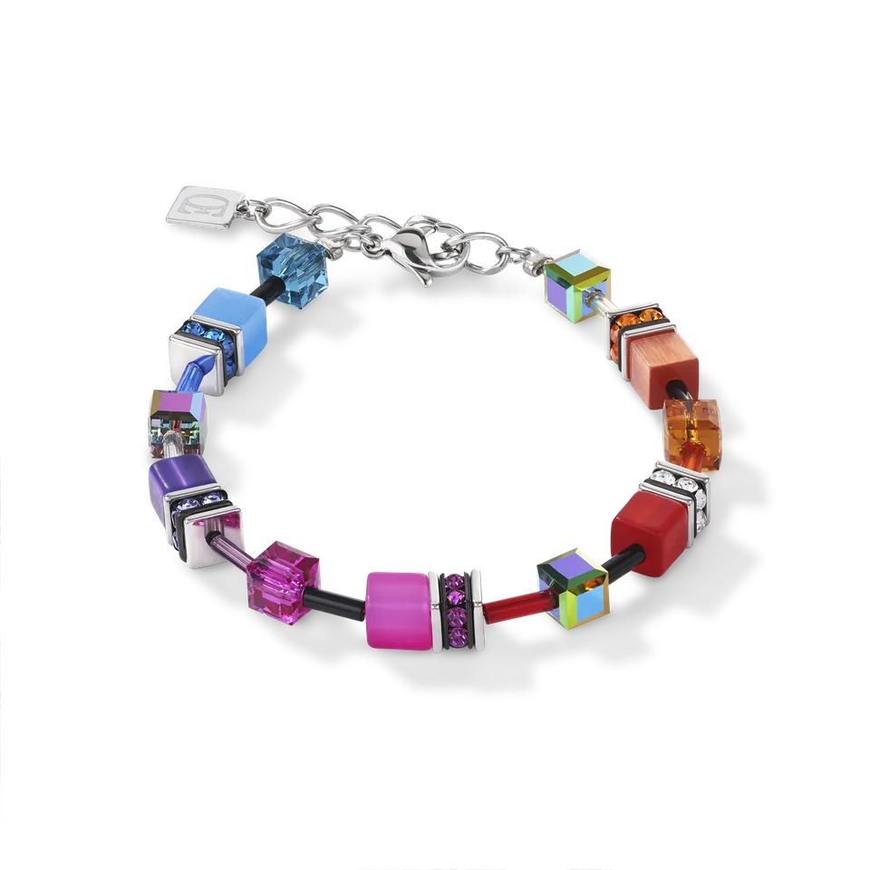 coeur-de-lion-geocube-armband-multicolor-rainbow image 1