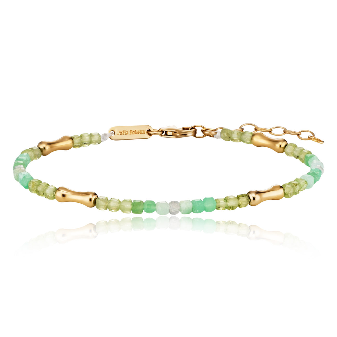 julie-julsen-loving-stones-armband-16-cm-aus-chrysopras-peridot-und-labradorit image 1