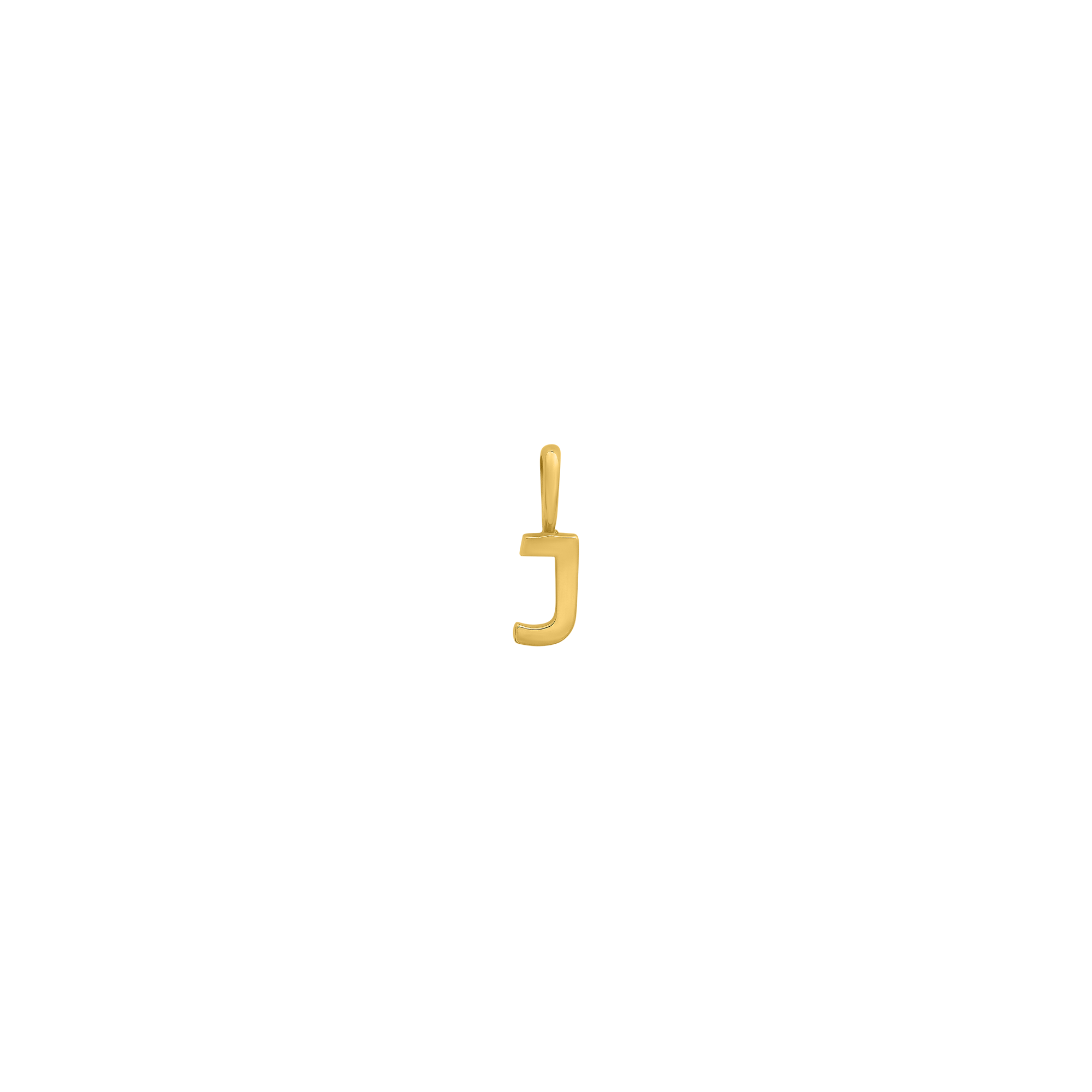 xenox-fine-j-letter-anh-nger-585-gelbgold image 1