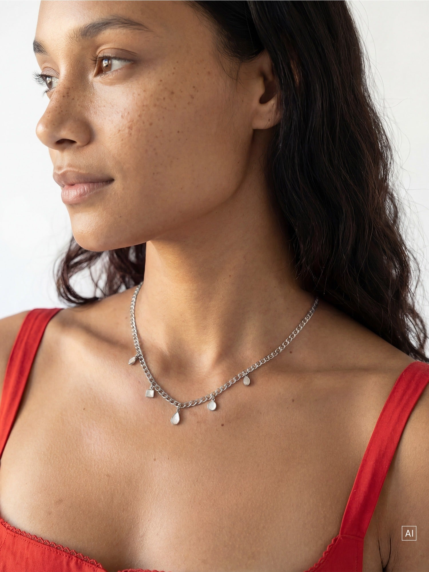 purelei-soft-shine-kette-perlmutttropfen-kette-mit-5-anh-ngern image 6