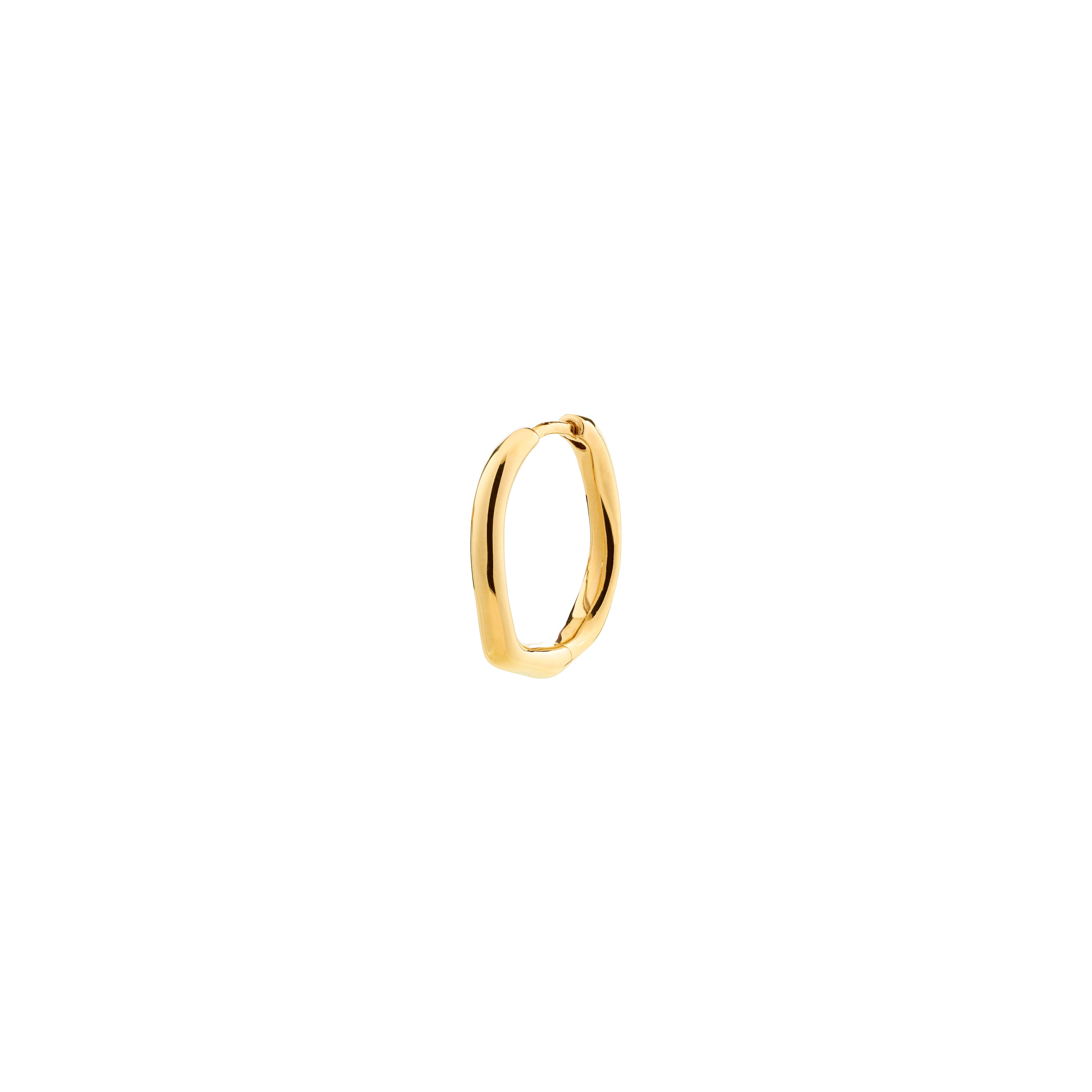 pilgrim-x-dea-pave-hoop-02-single-creole-18k-goldplattiert-16-5-mm image 1