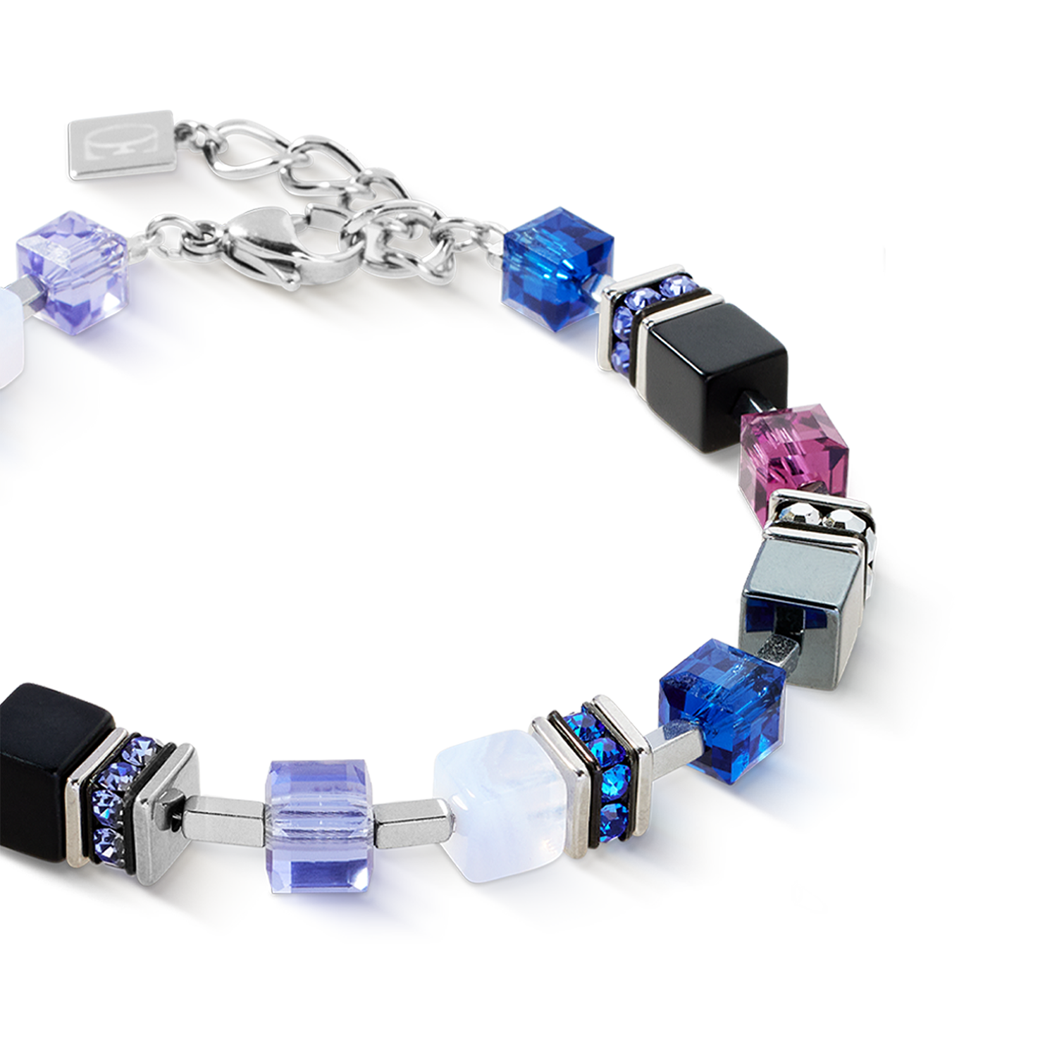 coeur-de-lion-geocube-precious-statement-armband-blue-moon-blau-lila image 2