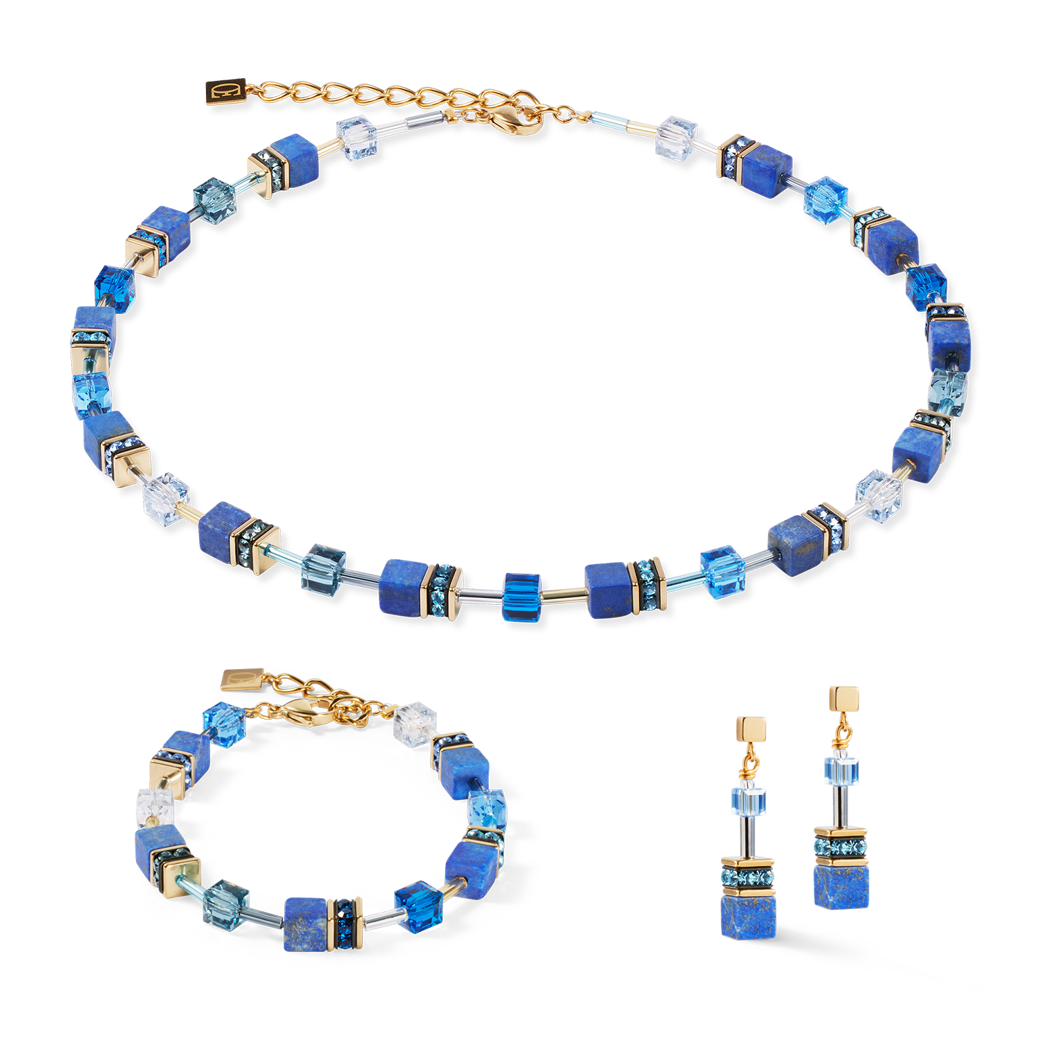 coeur-de-lion-geocube-iconic-precious-armband-blau image 3