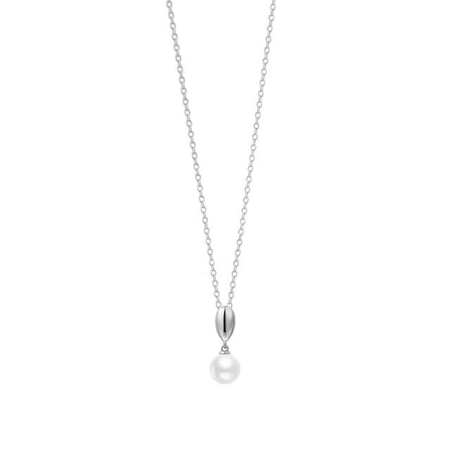 xenox-cloud-halskette-925-sterlingsilber-rhodiniert-mit-perle image 1