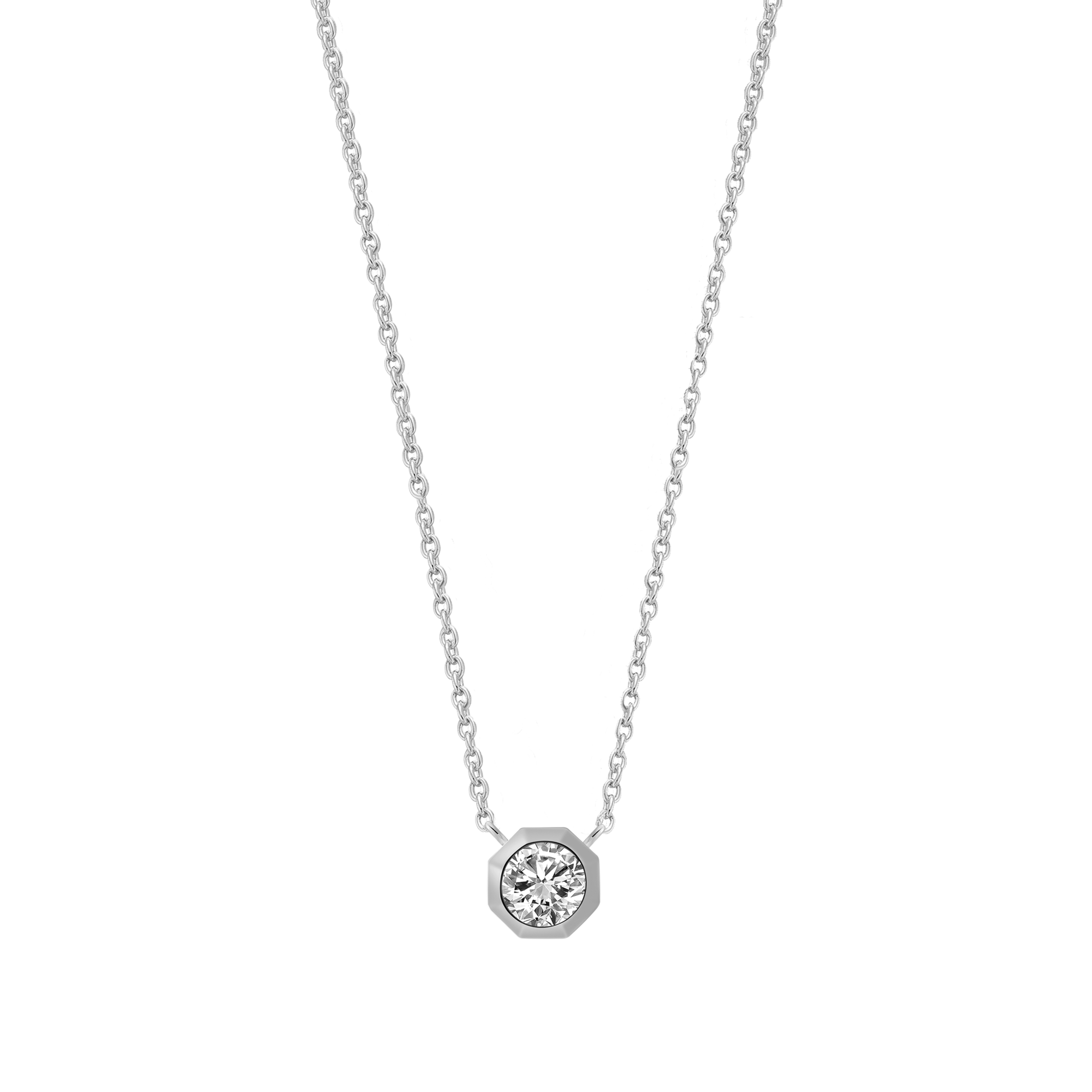 xenox-pure-essentials-halskette-xs10659-925-sterlingsilber-rhodiniert-mit-zirkon image 1