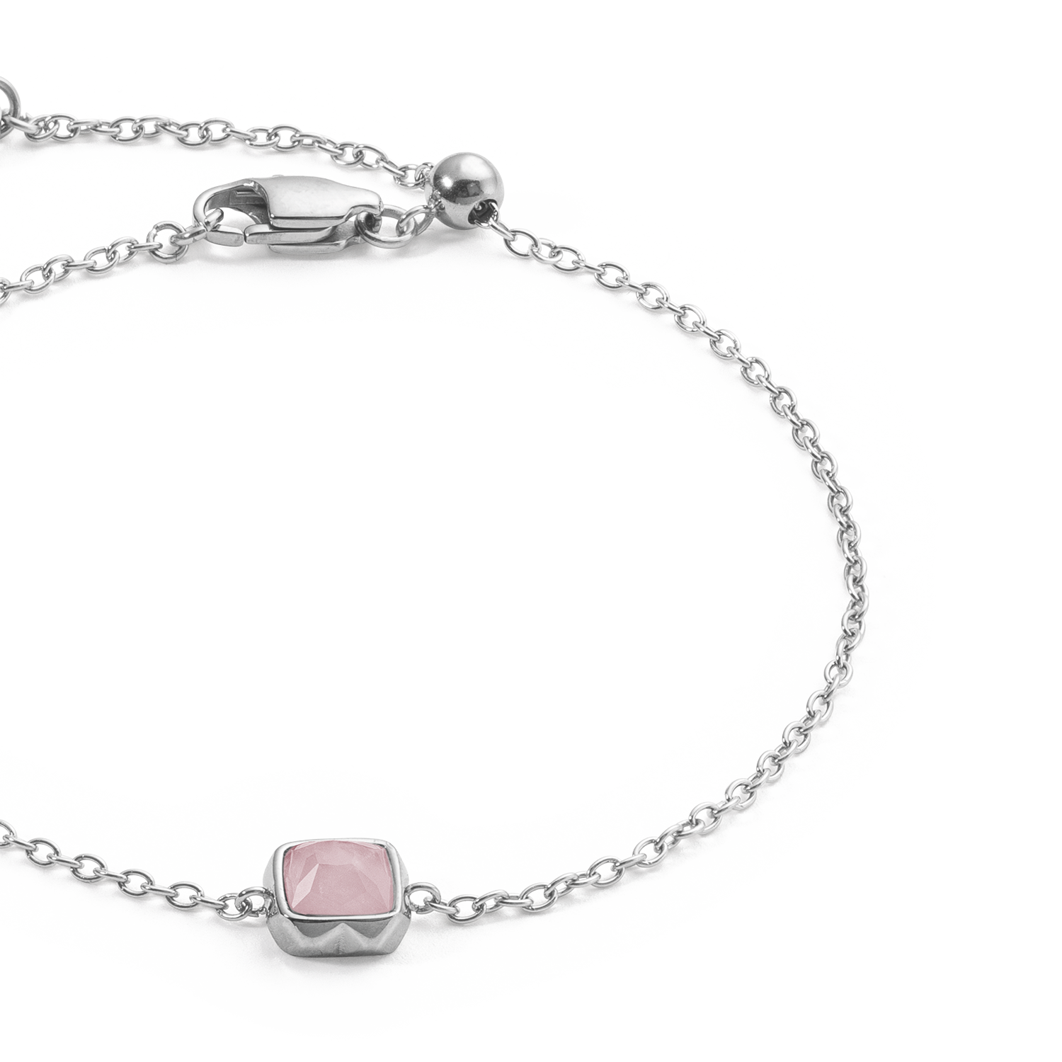 coeur-de-lion-birthstone-oktober-armband-rosenquarz-silber image 2