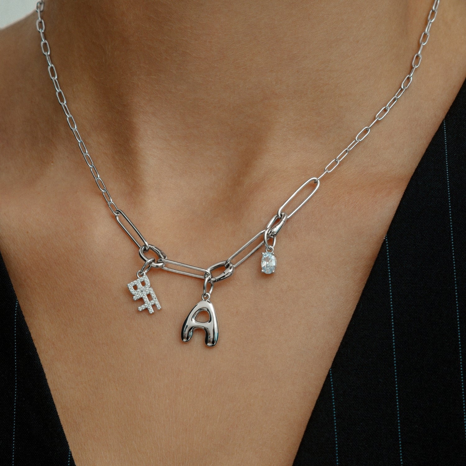 xenox-charm-trio-halskette-xs10574-925-sterlingsilber-f-r-charms image 3
