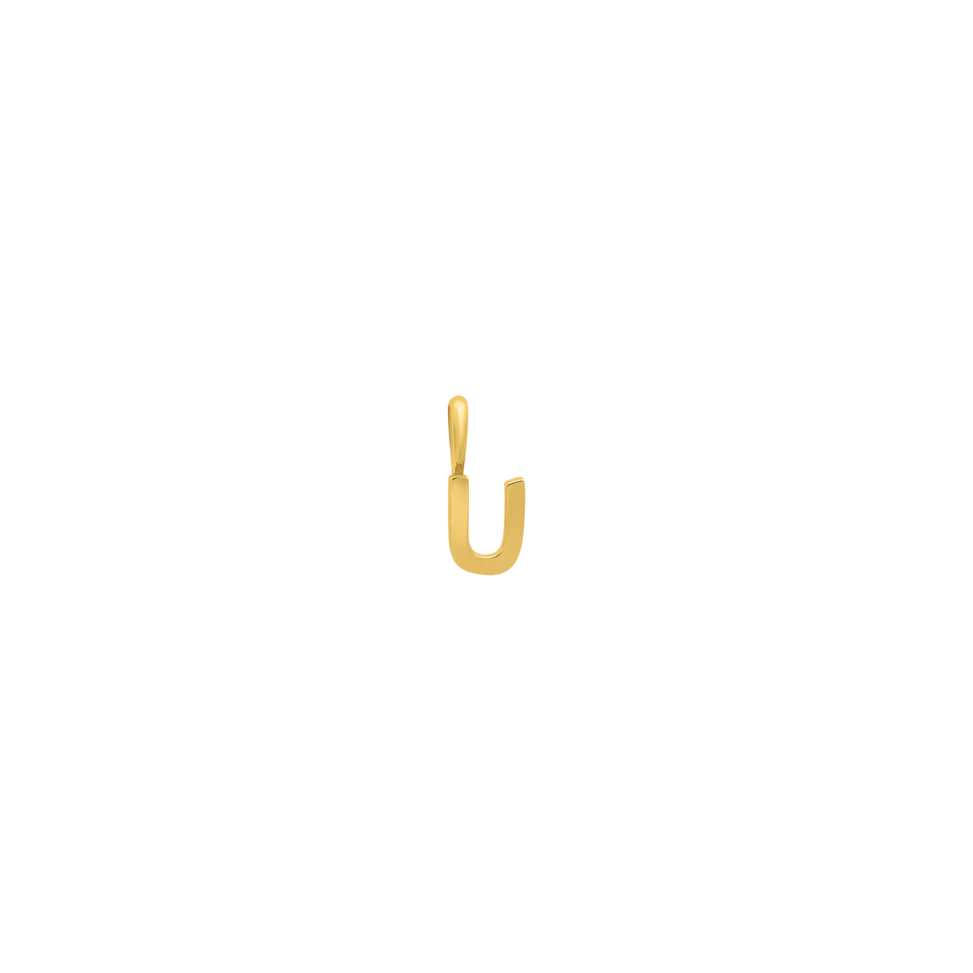 xenox-fine-u-letter-anh-nger-585-gelbgold-buchstabe-u image 1