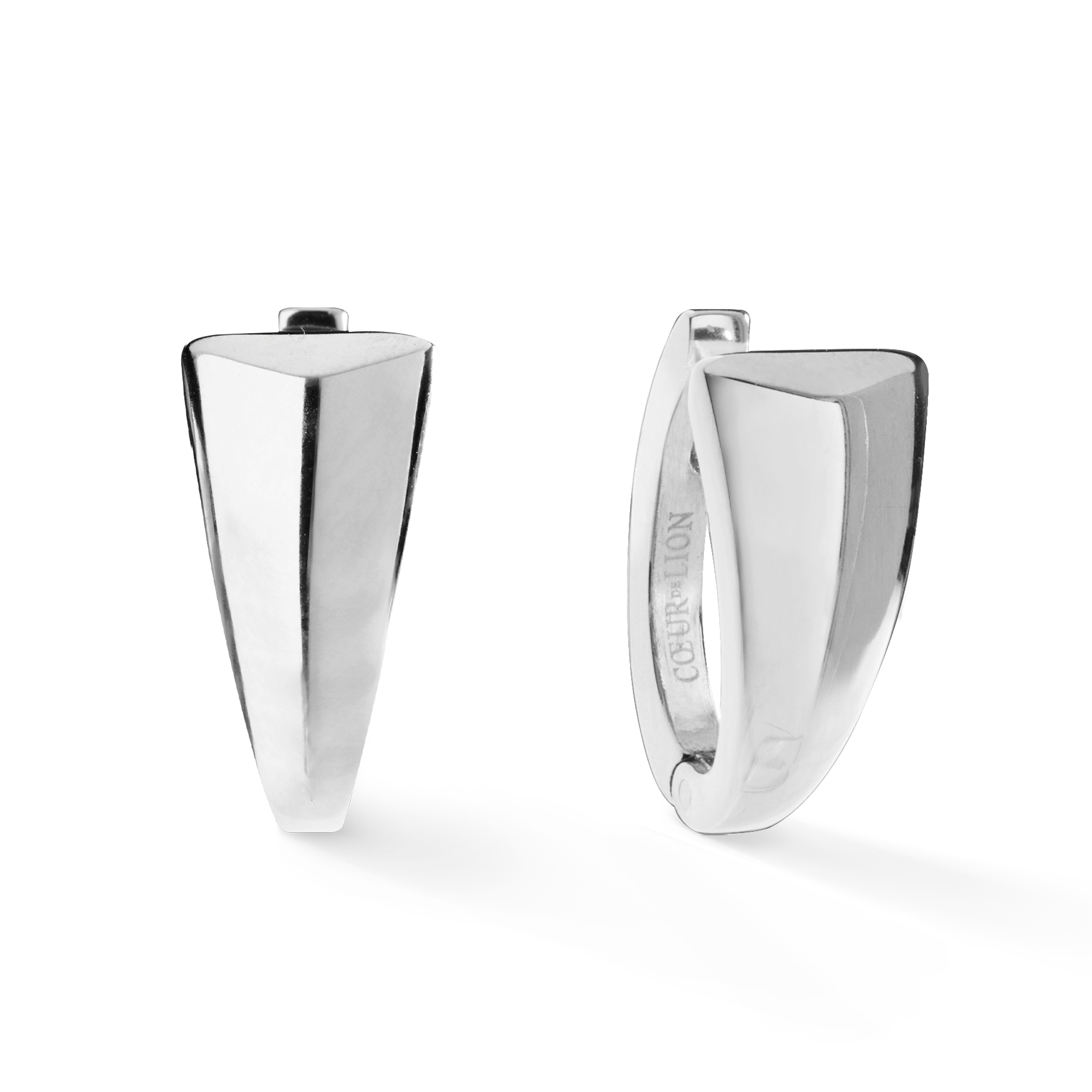 coeur-de-lion-ear-me-up-creole-tapered-silber-creolen-edelstahl-1-6-cm image 2
