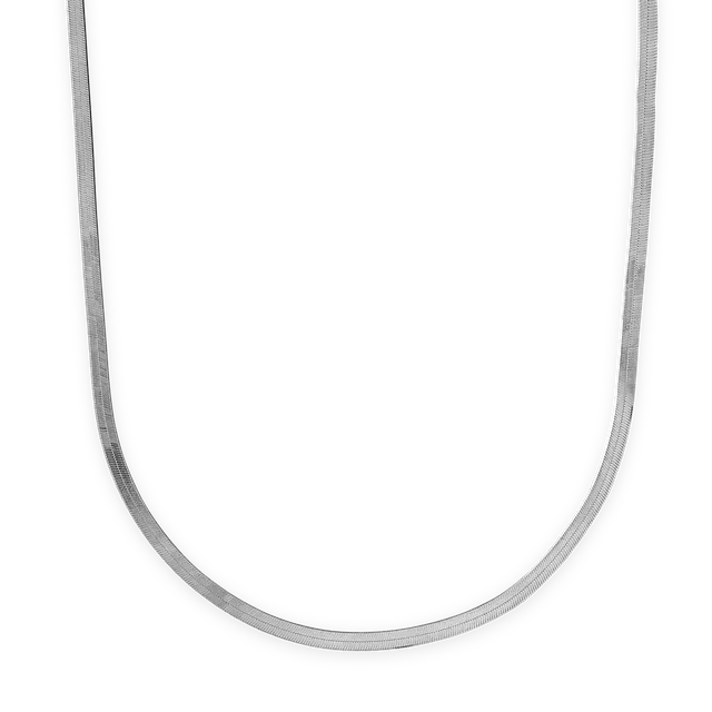xenox-basic-halskette-925-sterlingsilber-rhodiniert-layering-kette image 1