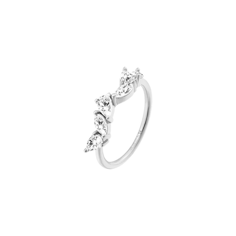 xenox-sundown-ring-925-sterlingsilber-rhodiniert-mit-zirkonia image 1